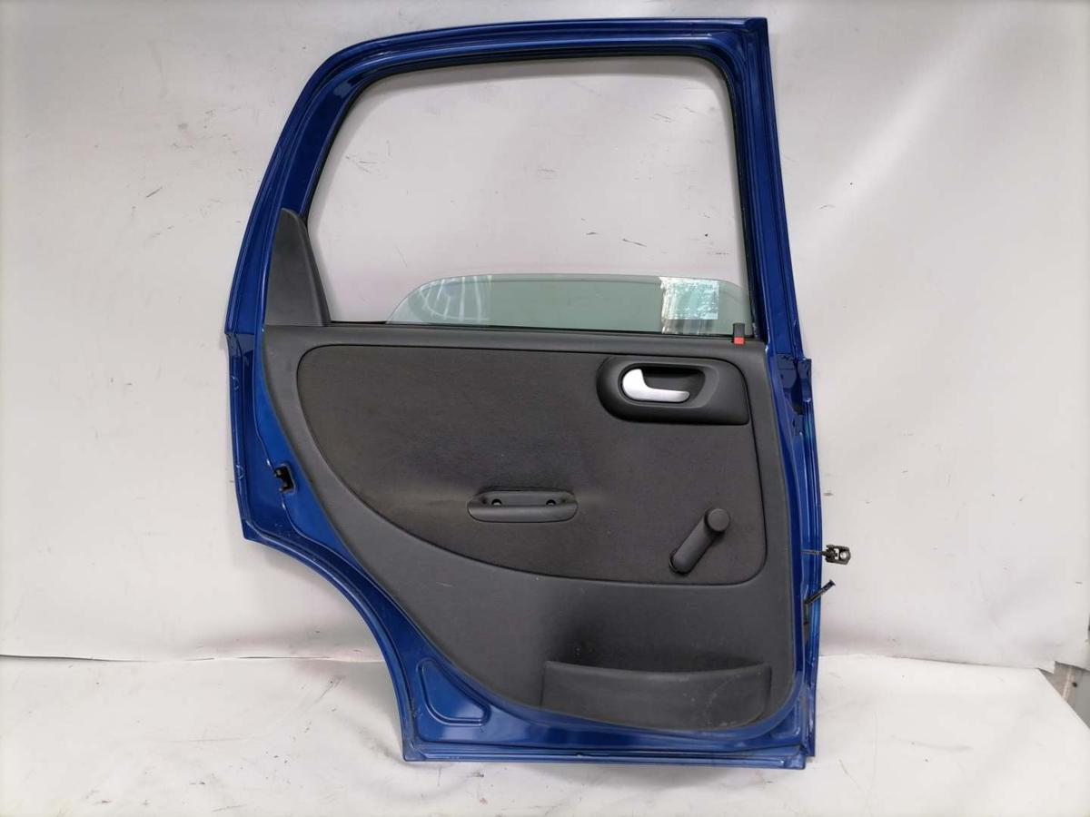 Opel Corsa C original T&uuml;r hinten links Z21K Olympiablau Rohbau Bj.2005